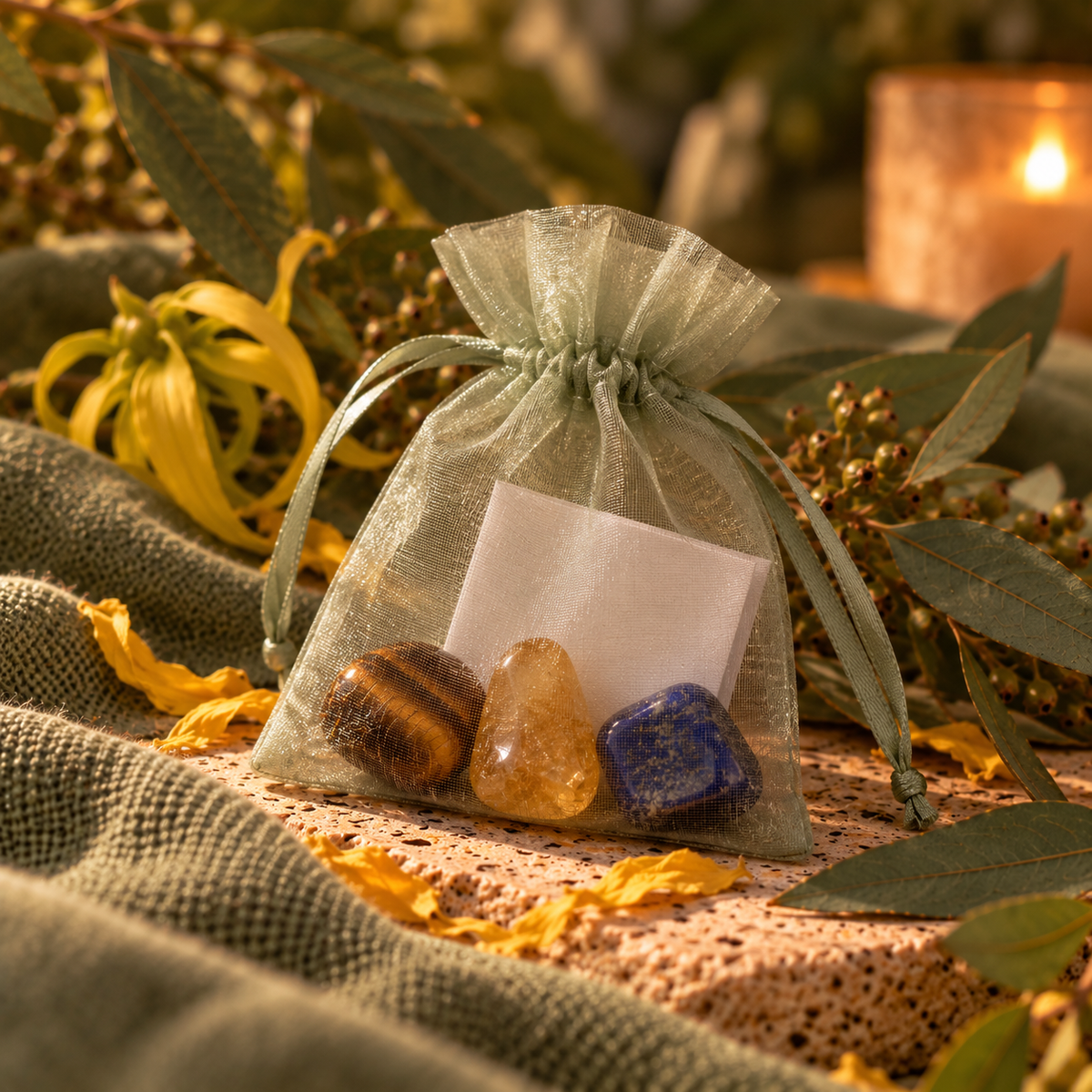 Trust Harmony Pouch – Inner Strength, Confidence & Grounding